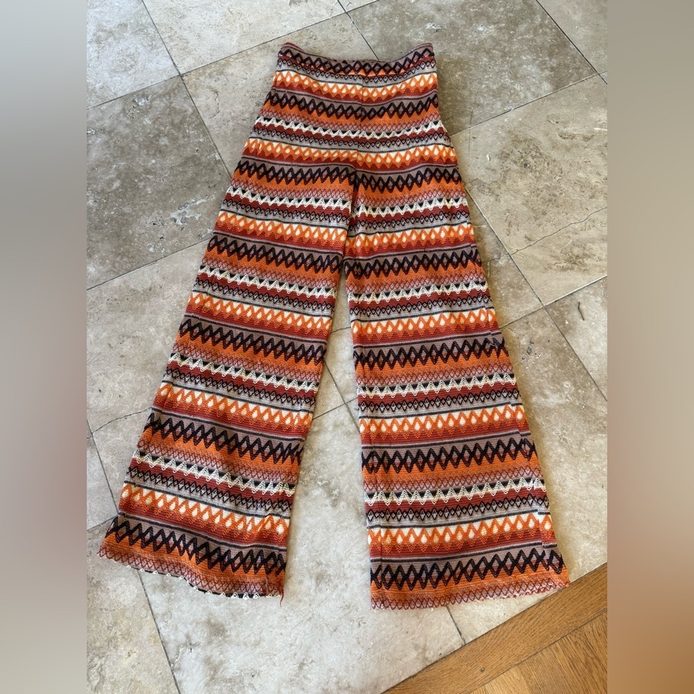 TCEC ladies flared sided zip pants excellent condition boutique pants lined - Picture 5 of 13